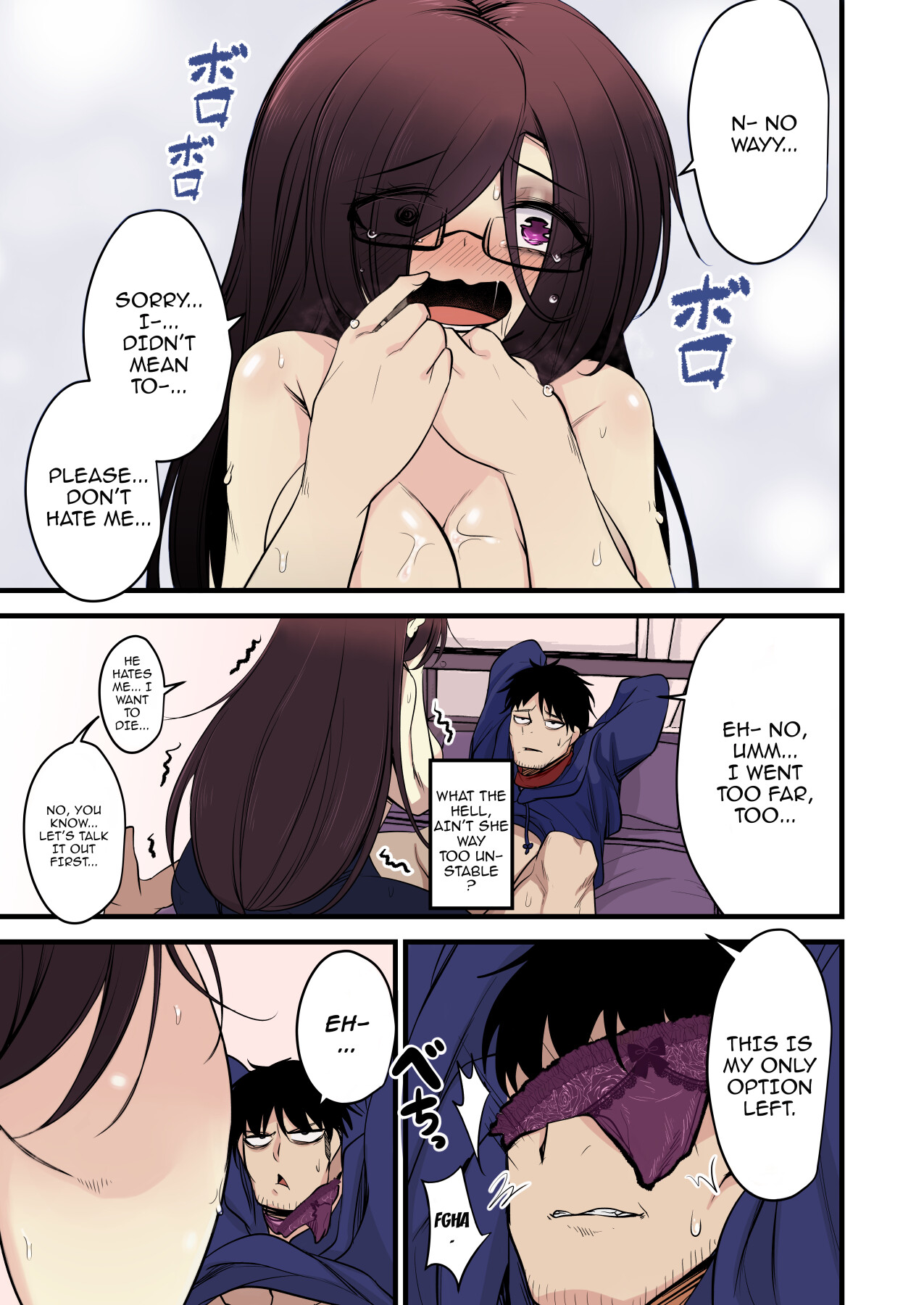 Hentai Manga Comic-Do You Hate Clingy, Busty, Gloomy Girls? (Color)-Read-14